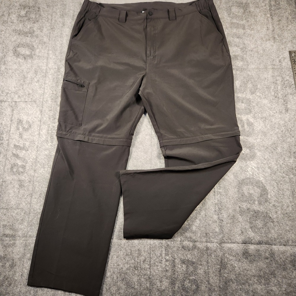 Mountain Warehouse Convertible Hiking Pants 42x30 Gray Outdoors Walking Casual
